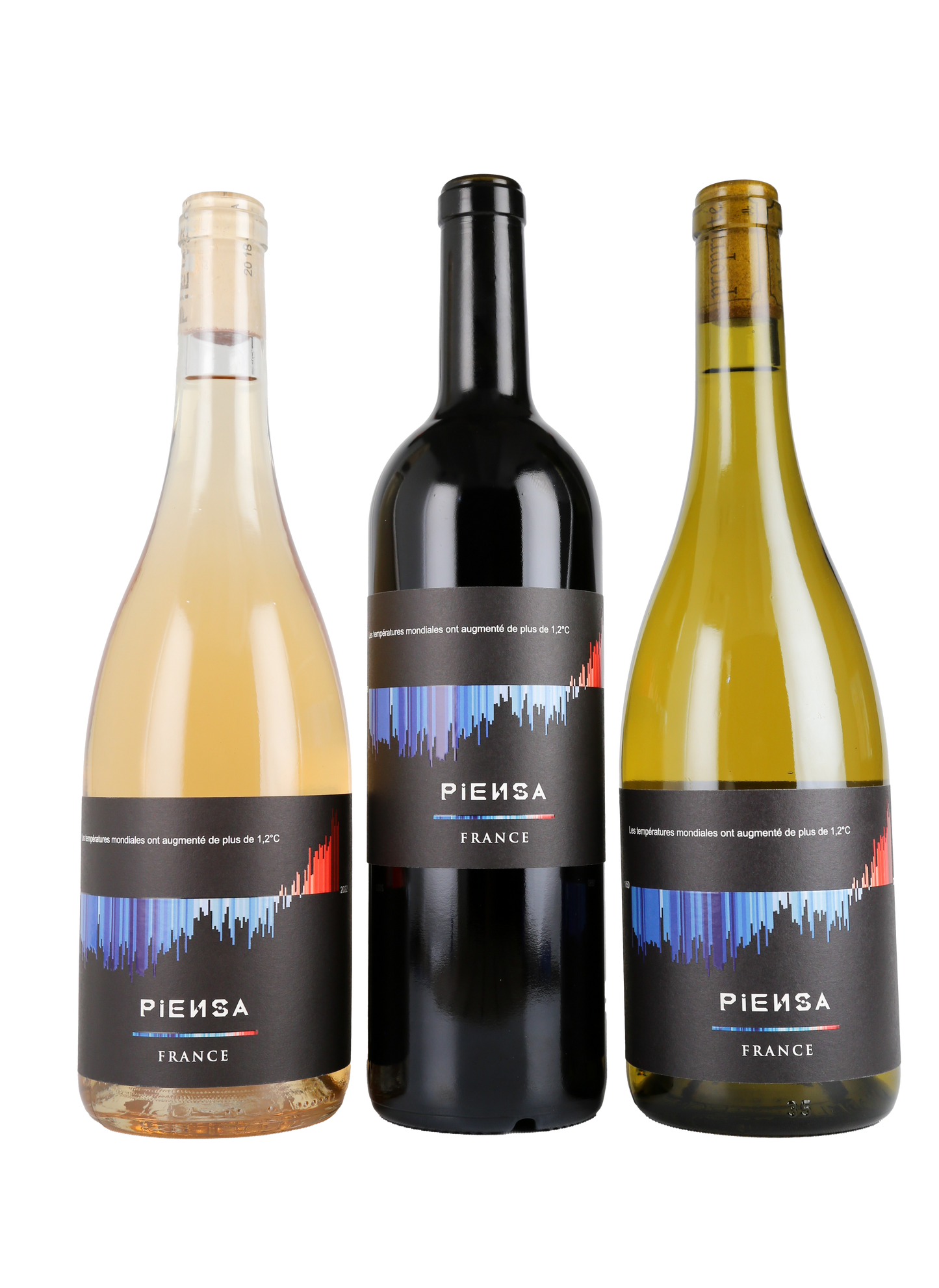 Warming Stripes by PIENSA Blanc Sec
